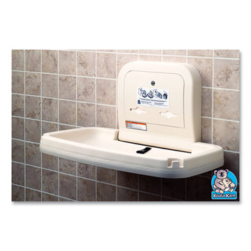 Koala Kare® Horizontal Baby Changing Station, 35.19 X 22.25, Cream freeshipping - TVN Wholesale
